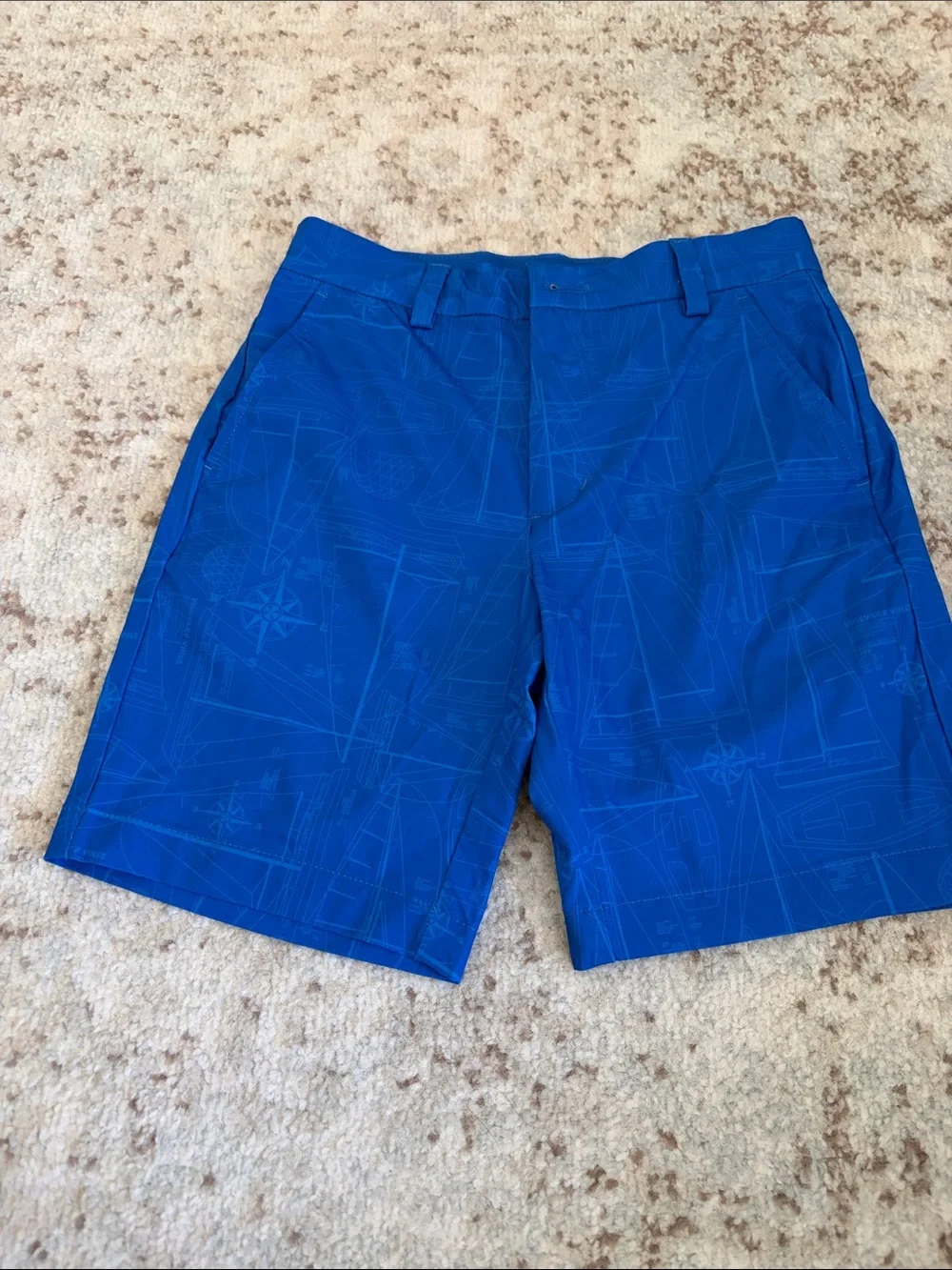 Vineyard Vines Royal Blue Flat Front Shorts NWOT